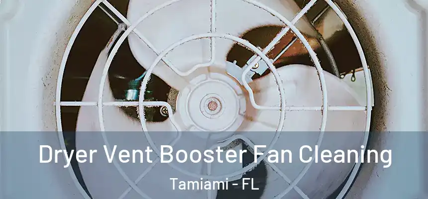 Dryer Vent Booster Fan Cleaning Tamiami - FL